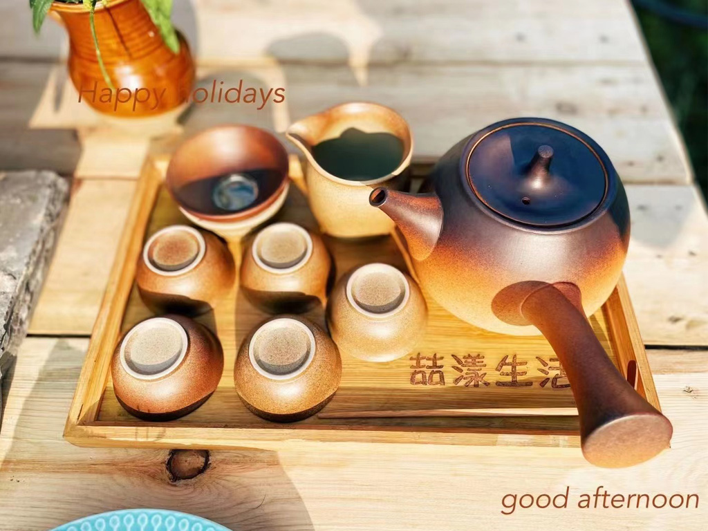 三五好友一起来围炉煮茶